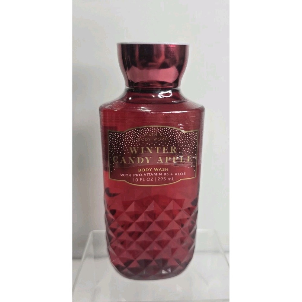 Bath & Body Works "Winter Candy Apple" Body Wash 10 FL OZ